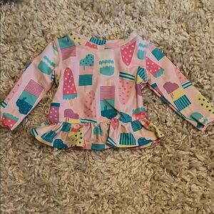 Set!! Ruffle butts baby bathing suit